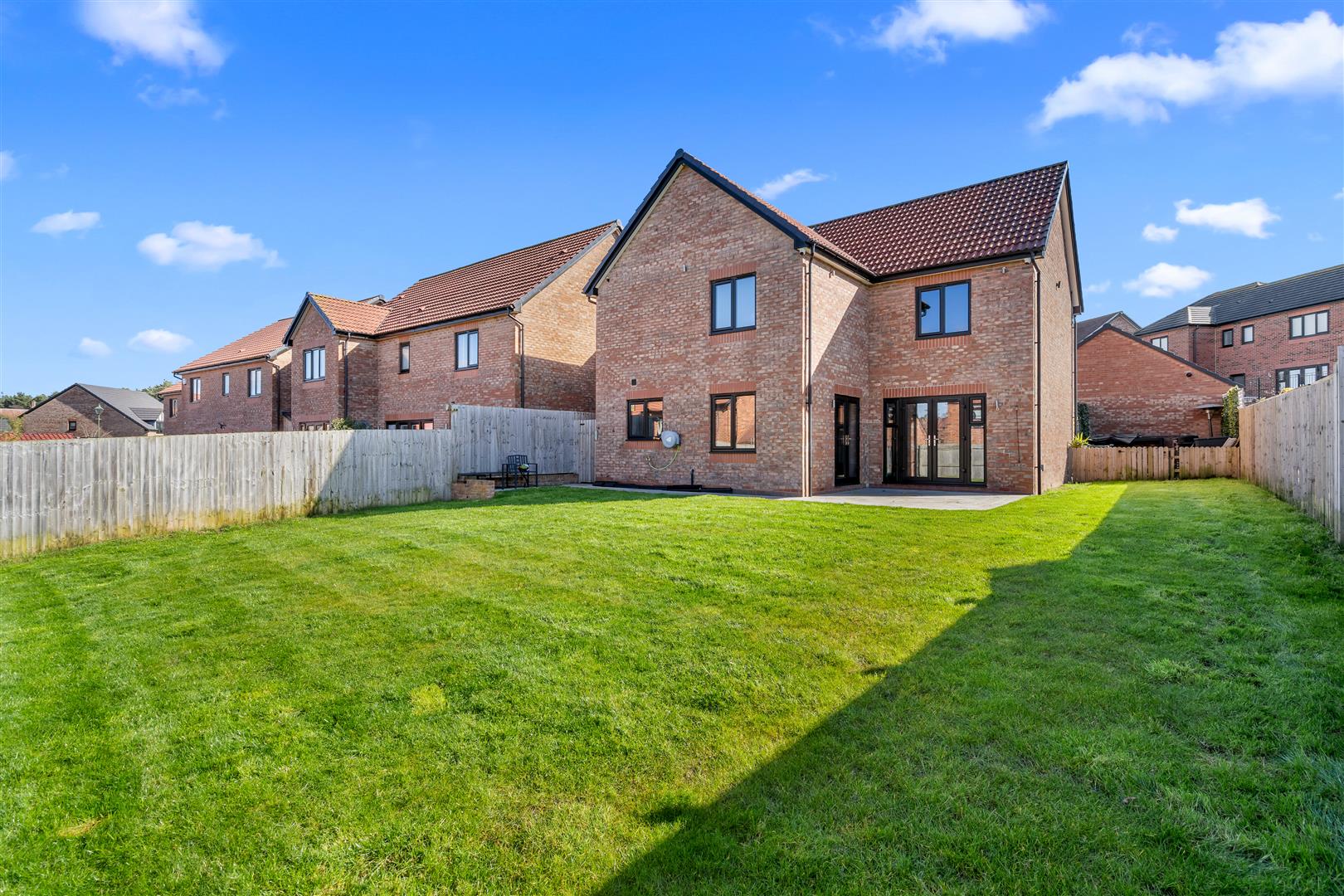 West Facing Rear Garden